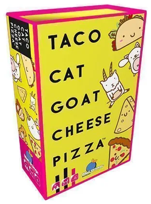 Taco Cat Goat Cheese Pizza box